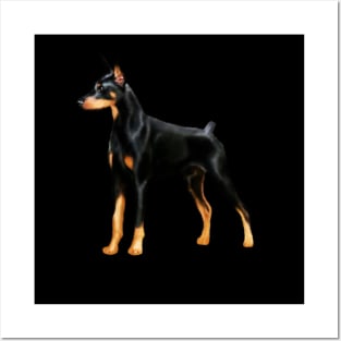 Doberman Dog, Love Doberman Dogs Posters and Art